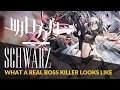 #Arknights Warning: CN Content - Schwarz Showcase - What A Real Boss Killer Looks Like
