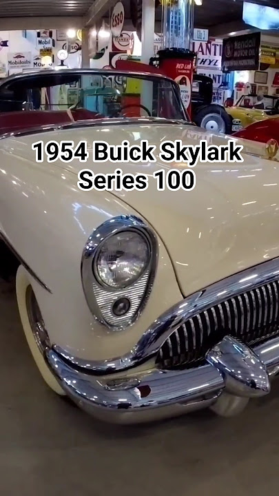 1954 Buick Skylark Series 100 | only 836 cars produced! #classiccars #carshorts #carlover #carmuseum