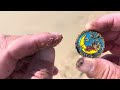 Beach metal detecting 2 beaches in California