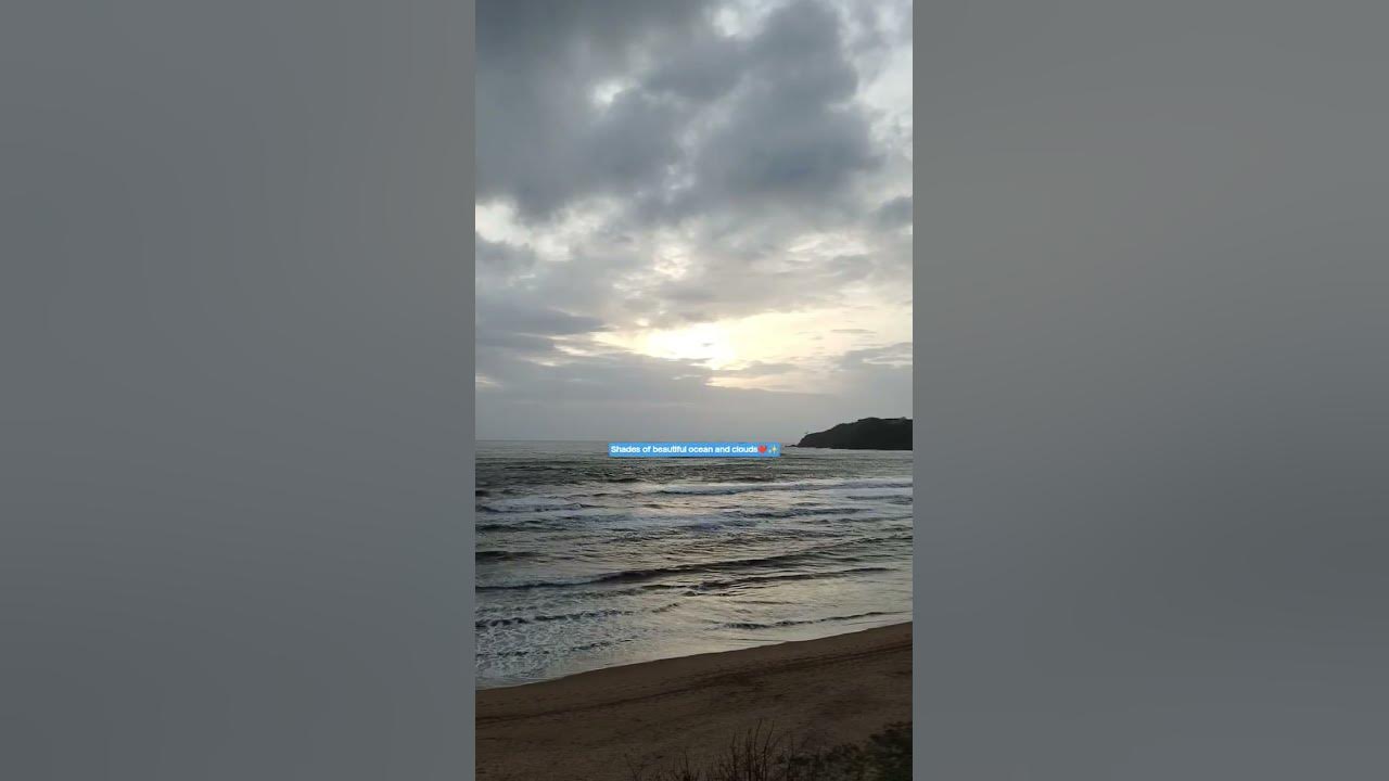 #beach #music #travel #goa #sunset #clouds #nature #trend