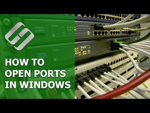 Video: Hvordan åpner jeg en TCP-port i Windows 7?