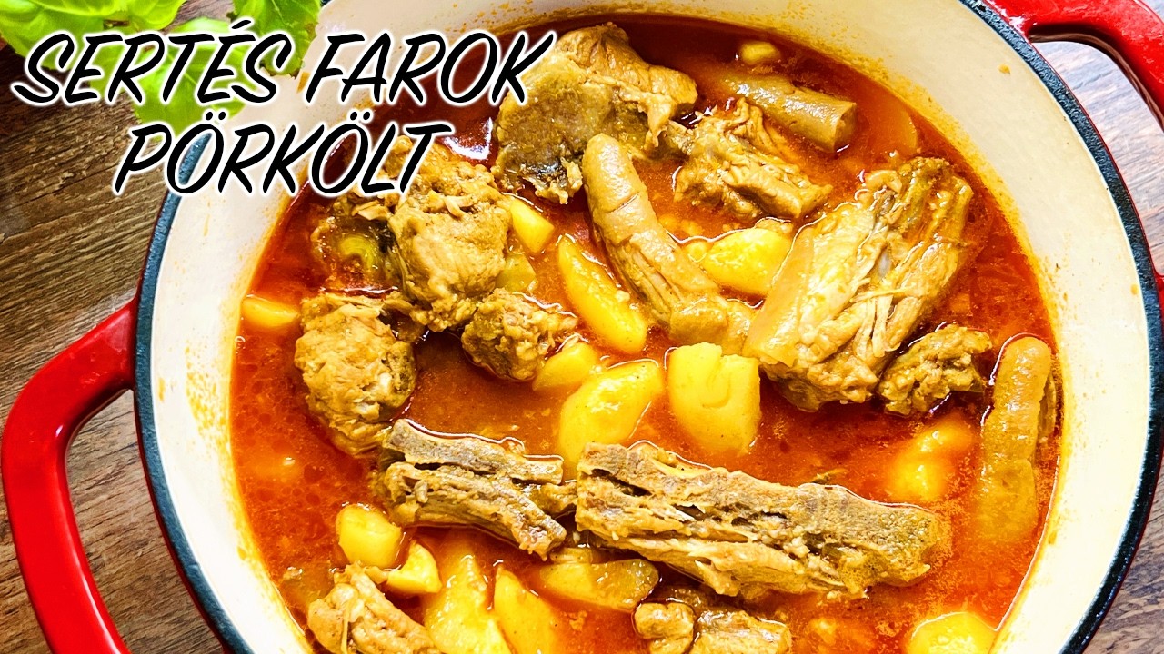 🥘🔥 Sertésfarok pörkölt burgonyával - a szabolcsi cigány konyha egyik remekműve I Mamakonyhája