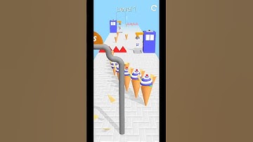 Ice Cream Stack Run Level-001 #shorts