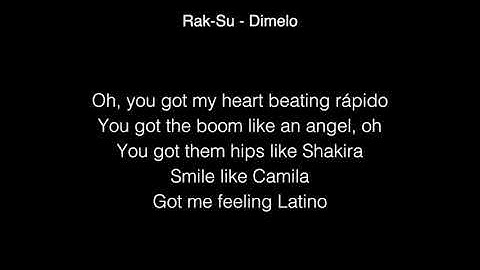 Rak Su - Dimelo Lyrics（ From UK X Factor 2017 )
