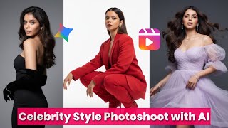 Celebrity Style Photoshoot with AI Trend Prompts | Google Gemini Photo Editing Tutorial
