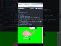 single div CSS - Flamingo #shorts