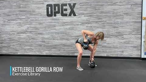 Kettlebell Gorilla Row
