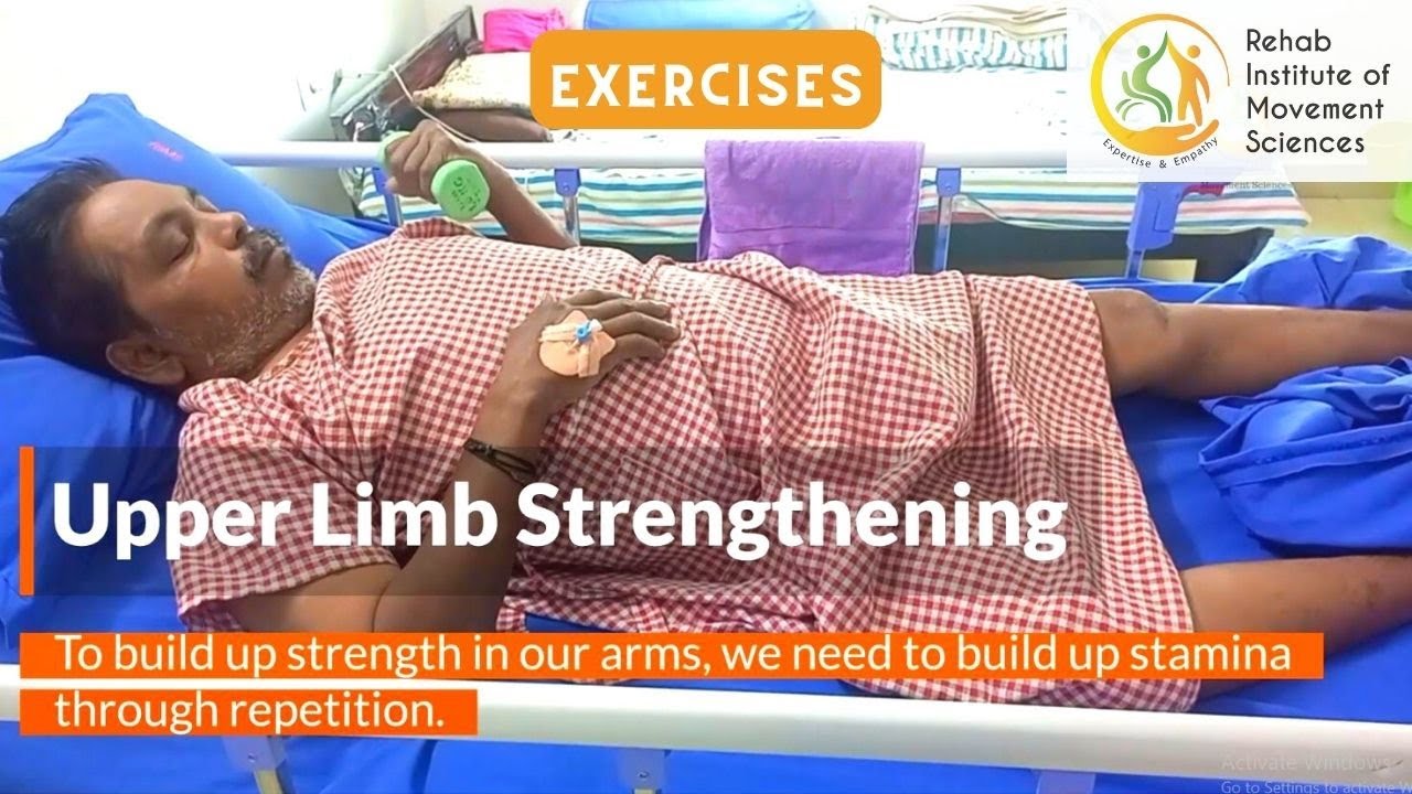 Upper Limb Exercises for Stroke Patients | Neuro Stroke | Physiotherapy ...