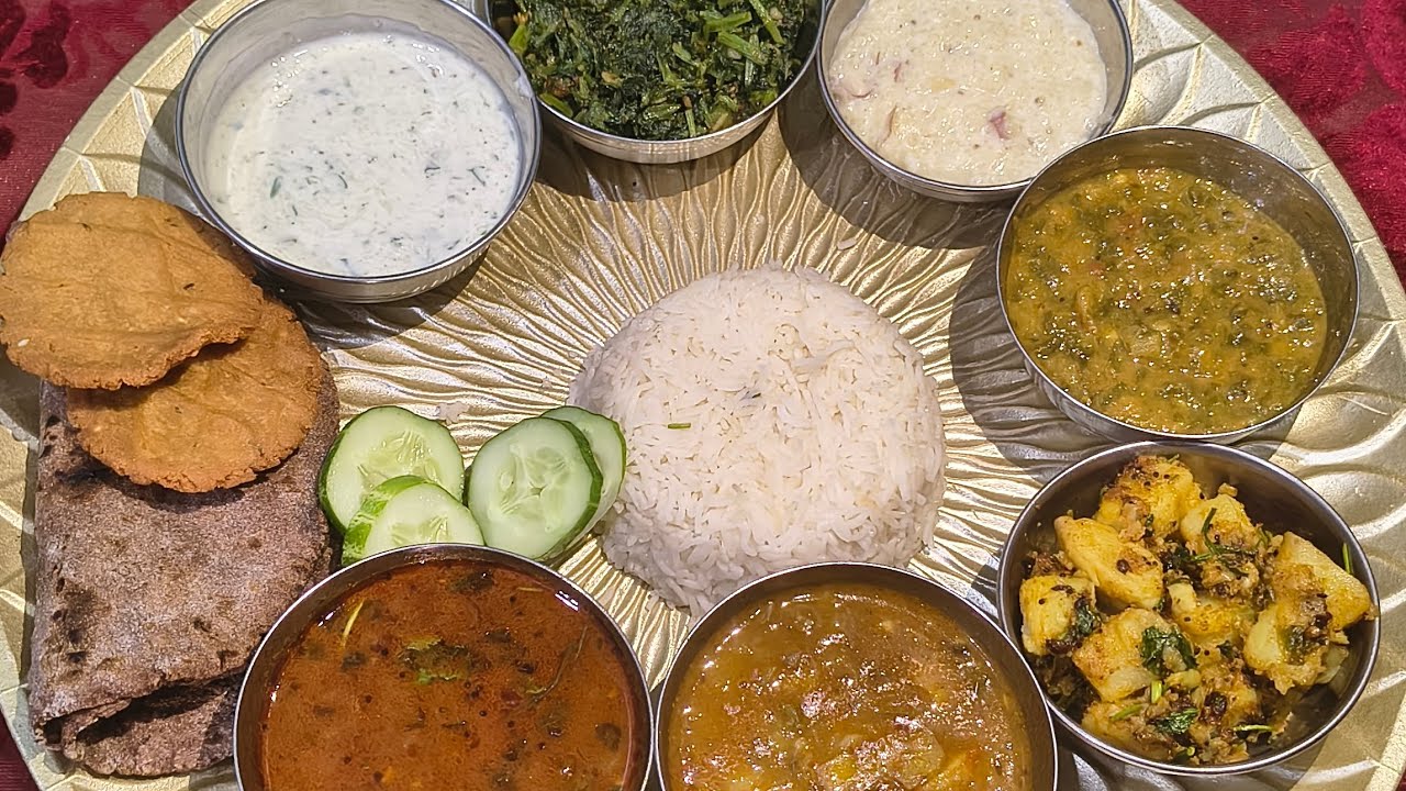 Uttarakhand ki special pahadi thali ✨🙏