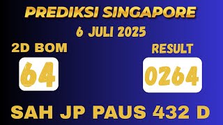 PREDIKSI SGP JITU 6 JULI 2025 | BOCORAN SGP ANGKA 6 JULI 2025 | ANGKA JITU SGP HARI INI