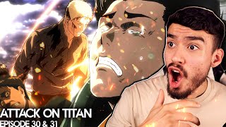 NOO WAY! HUGE PLOT TWIST! | Attack on Titan Episode 30 & 31 Reaction |