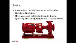 Introduction to Vibration Isolation for HVAC Equipment