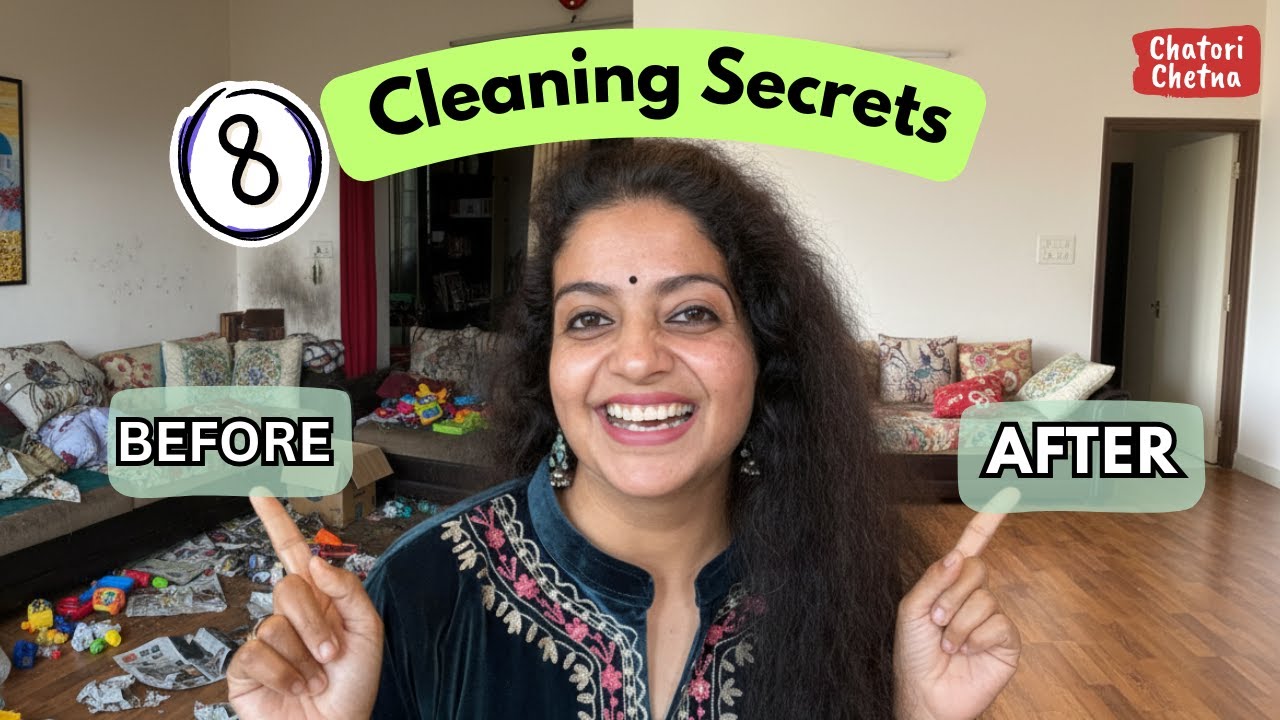Har Roz Safai Ki Tension Khatam! 🙅‍♀️ 8 Home Cleaning Secrets Jo Aapko Pata Hone Chahiye