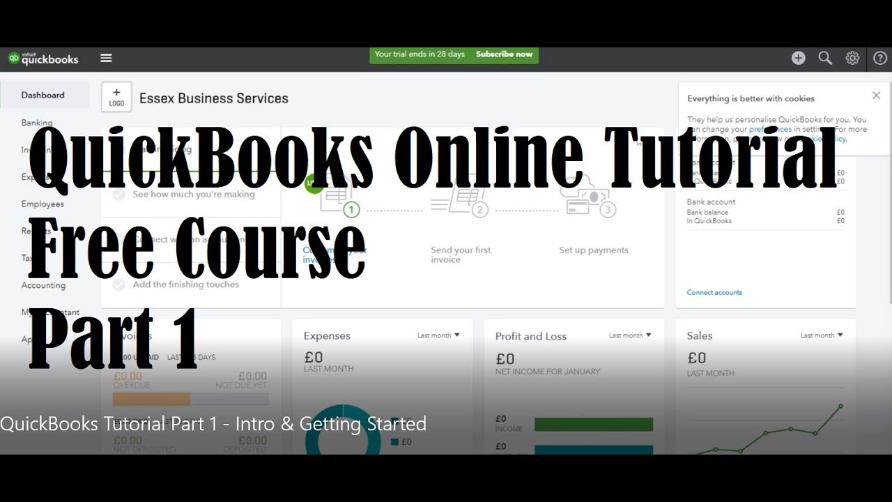 free quickbooks tutorial