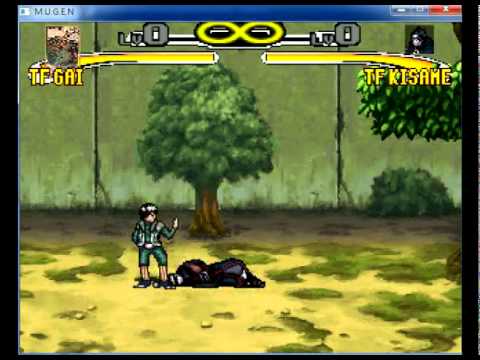 Naruto Shippuden Mugen-阿斯瑪Asuma 阿凱Gai 井野Ino火影忍者格鬥遊戲