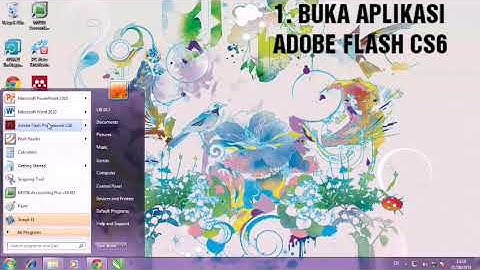 Tutorial membuat animasi shape tween menggunakan adobe flash cs6