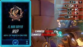 Overwatch Hanzo Gameplay - No Crosshair, No Auto-Aim, On Console