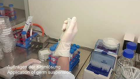 JIS Z 2801 / ISO 22196 Test