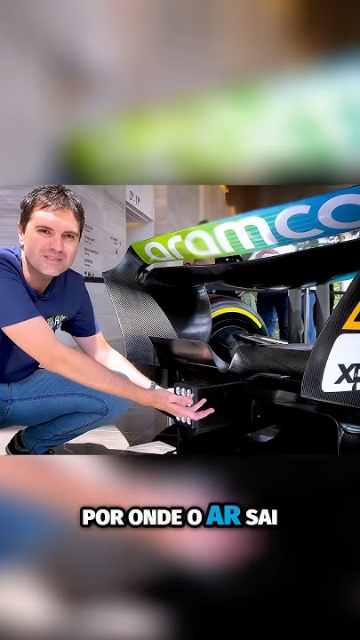 Mais um pedacinho do carro de Fórmula 1 explicado peça a peça. #f1 #formula1 #shorts #astonmartin