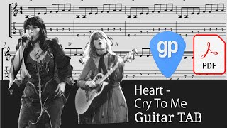 Heart - Cry To Me Guitar Tabs [TABS]