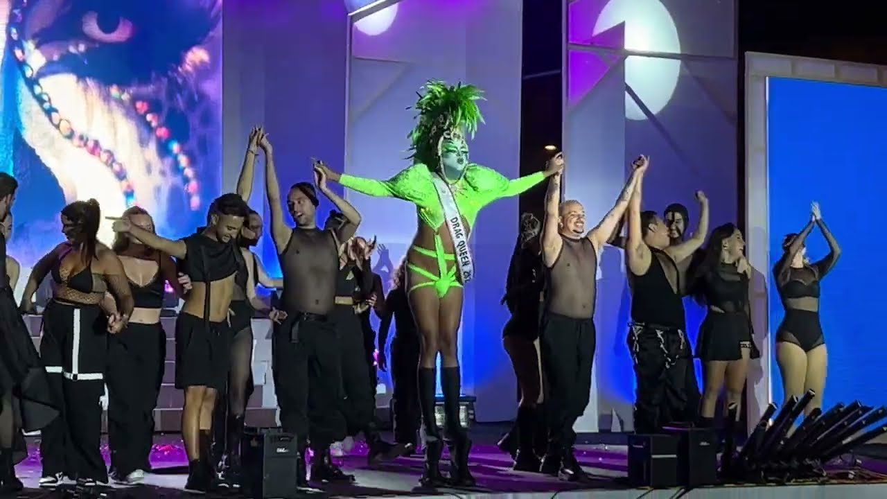 Drag Hefesto en Las Fiestas del Carmen de La Isleta 2023