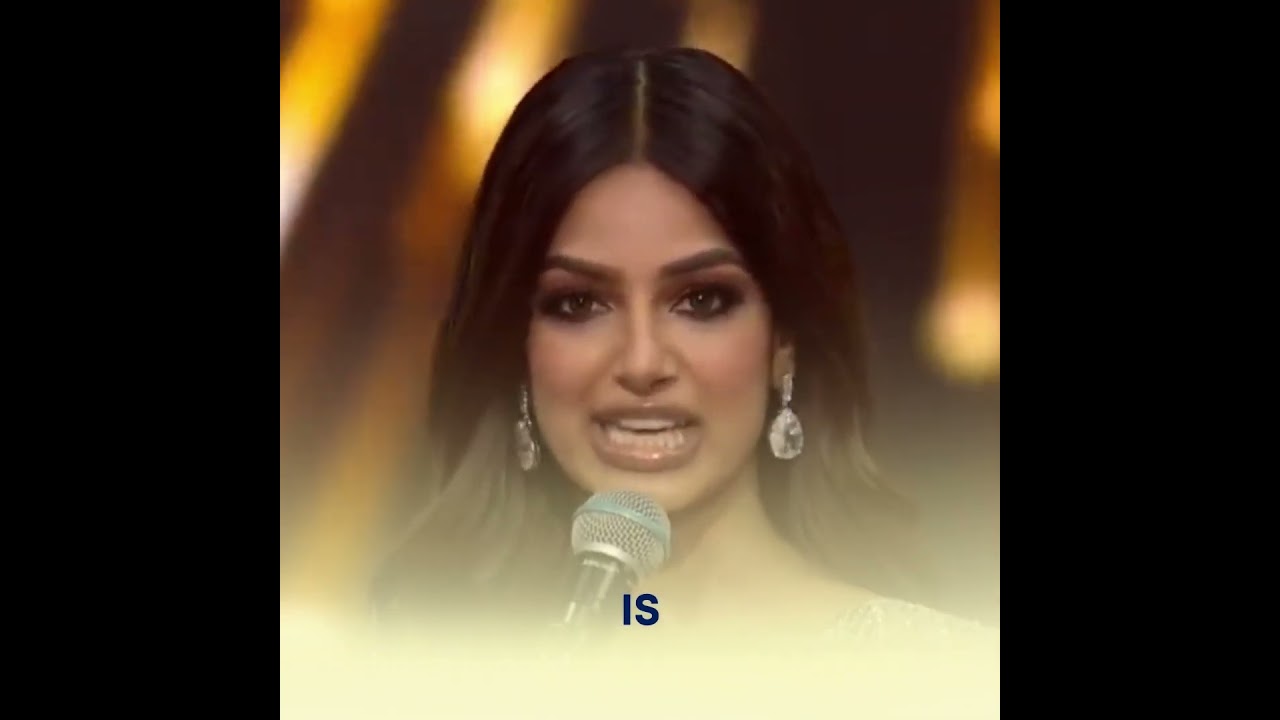 Miss Universe | Harnaaz Sandhu | 70th MU | Final Answer