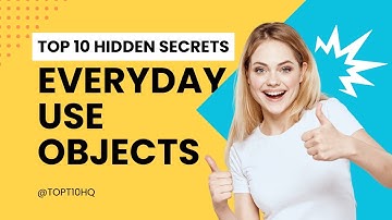 10 Everyday Objects with Hidden Secrets They Don’t Tell You About! 🕵️✨