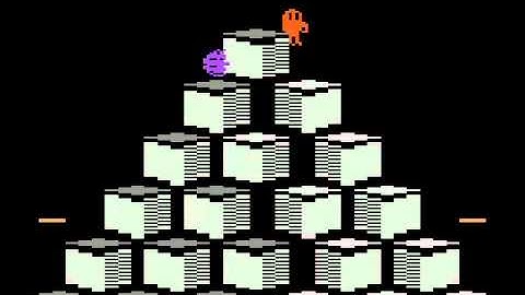 Q*Bert for Atari 2600 Improved