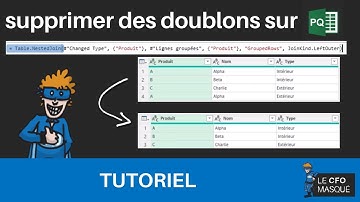 Comment SUPPRIMER vos DOUBLONS dans POWER QUERY