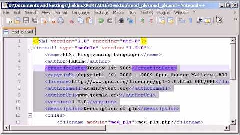 Joomla! tutorials: Program a module part 1