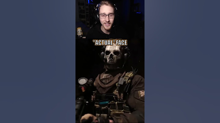 Ghost's face FINALLY revealed