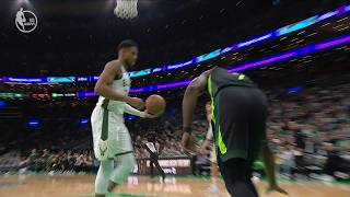 Jaylen Brown gets T’d up for taunting Giannis Antetokounmpo | NBA on ESPN
