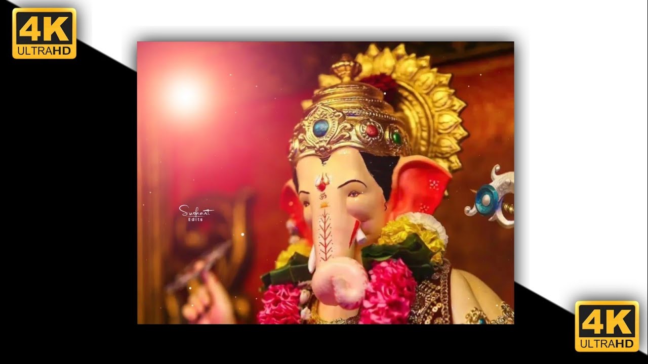  Ganpati bappa  Status Video  4k HD Video 