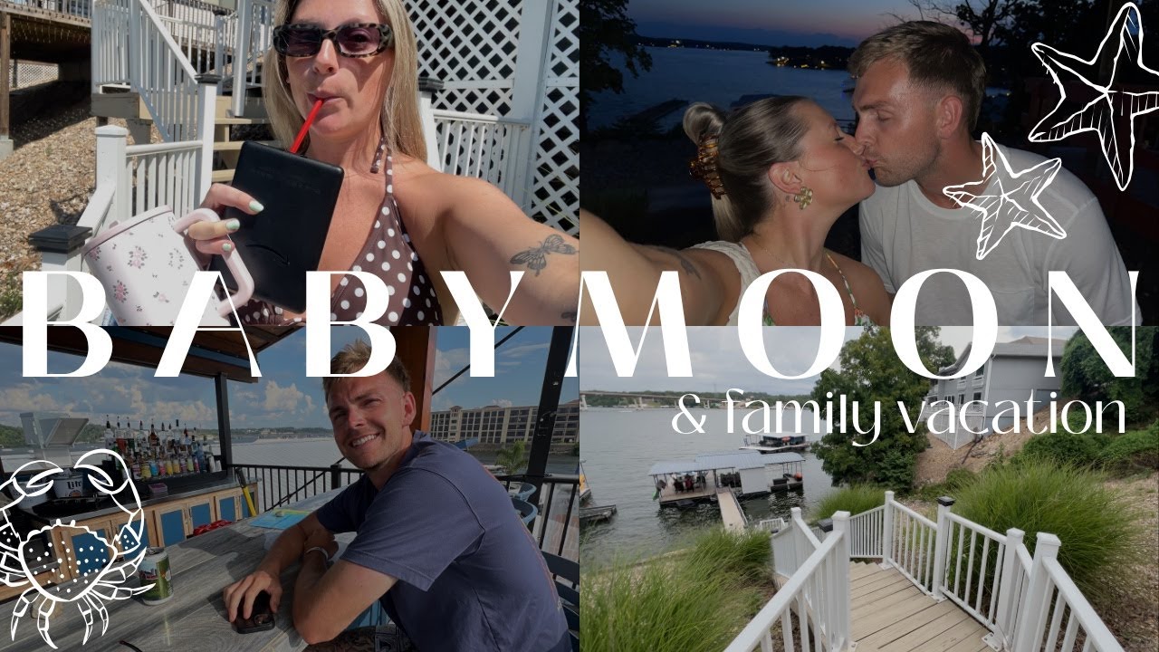 BABYMOON VLOG! (& family vacation) 🌞🌊👙👶🏼🌙