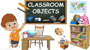 Classroom Objects for Students/My Classroom Vocabulary/Learn Classroom Objects With Pictures