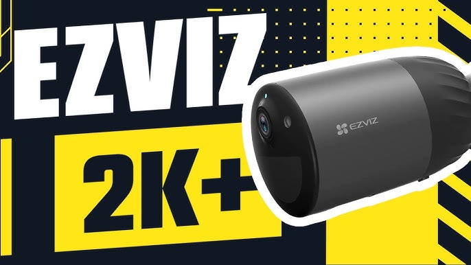 EZVIZ CB8 2K Camera Surveillance WiFi Extérieure sans Fil sur Batterie  10400mAh avec Suivi Auto, Détection de Personne, Vision Nocturne en  Couleur, Audio Bidirectionnel, Alarme Siréne & Flash : : Commerce,  Industrie