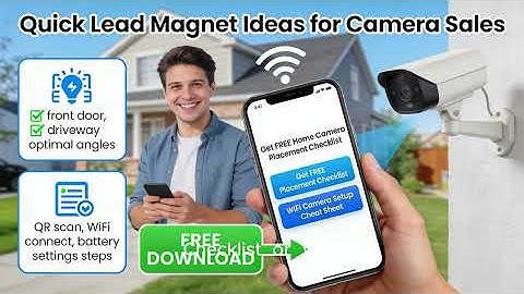 How to Sell Autonomous WiFi Cameras: Content → Tripwire → Retargeting Funnel