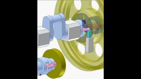 Rotary key clutch480p | Mechanisms |Mechanical Engineering | Design Concepts |