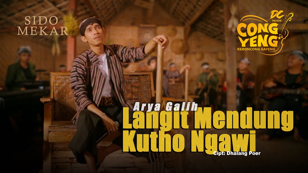 ARYA GALIH - LANGIT MENDUNG KUTHO NGAWI | DC.CONGYENG (OFFICIAL LIVE MUSIC VIDEO) | DC MUSIK