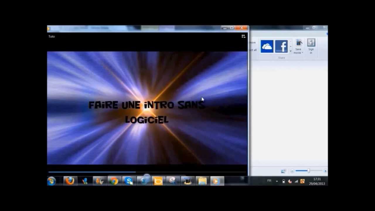 [Tuto] Faire une intro sans logiciel et rapidement - YouTube