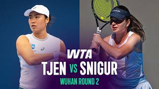 Janice Tjen vs. Daria Snigur | 2026 Wuhan Round 2 | WTA Match Highlights