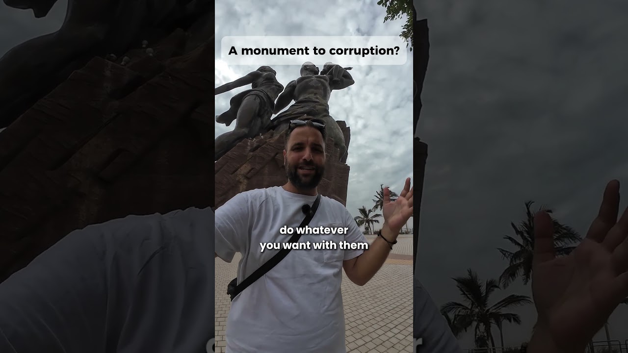 North Koreans Built This Statue and Nobody's Talking About It #senegal