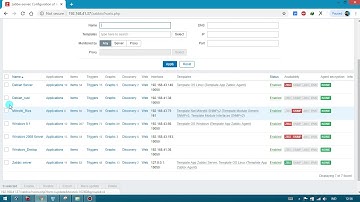 Menambahkan Host (windows_destop,debian,mikrotik)Di zabbix