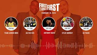 First Things First audio podcast (2.18.19)Cris Carter, Nick Wright, Jenna Wolfe | FIRST THINGS FIRST