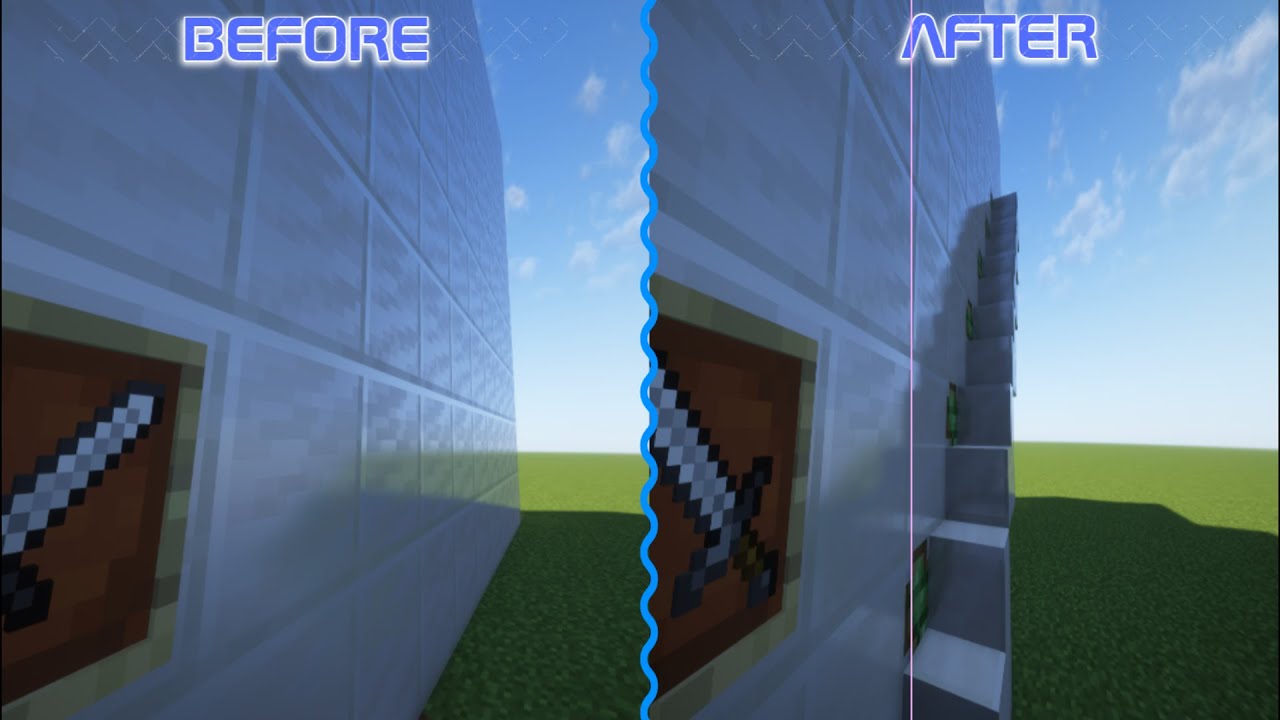 Redstone Shaders Block 3 Easy Beginner Redstone Builds *WITH SHADERS* - YouTube