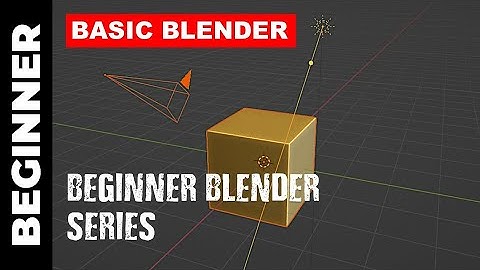 BLENDER BEGINNER (PART 1)