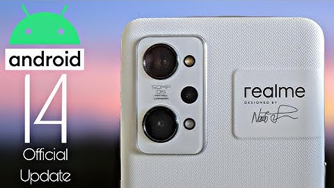 Realme GT 2 Android 14 Realme UI 5.0 Update