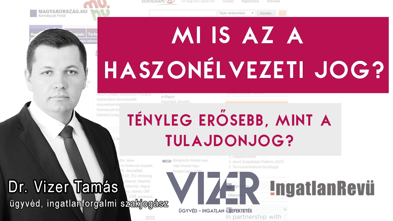 #05 Mi is az a haszonélvezeti jog? 🏠🎙️