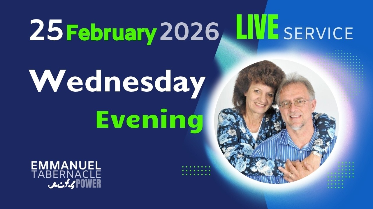 25 February 20226: Wed Evening Live Service
