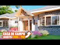 Planos de Casa de CAMPO ¡Amplia y Cómoda! ✅